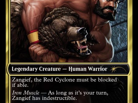 Zangief, the Red Cyclone [Secret Lair Drop Series] For Discount