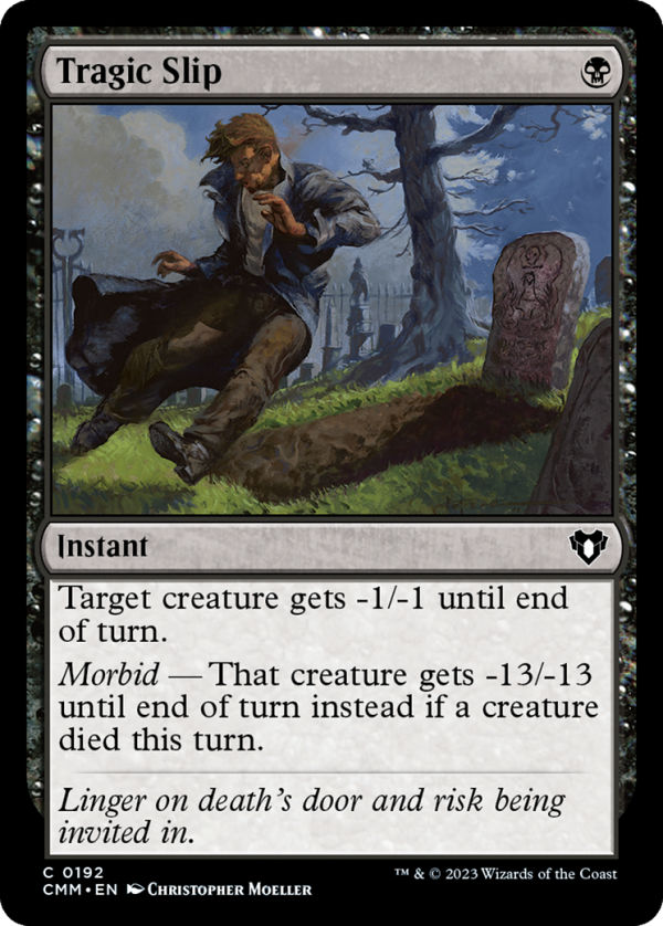 Tragic Slip [Commander Masters] Sale