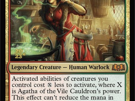 Agatha of the Vile Cauldron [Wilds of Eldraine Prerelease Promos] Online Hot Sale