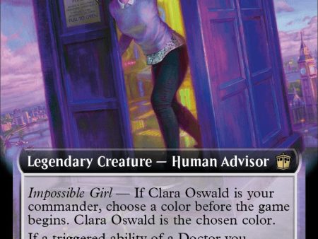 Clara Oswald (Extended Art) (Surge Foil) [Doctor Who] For Discount