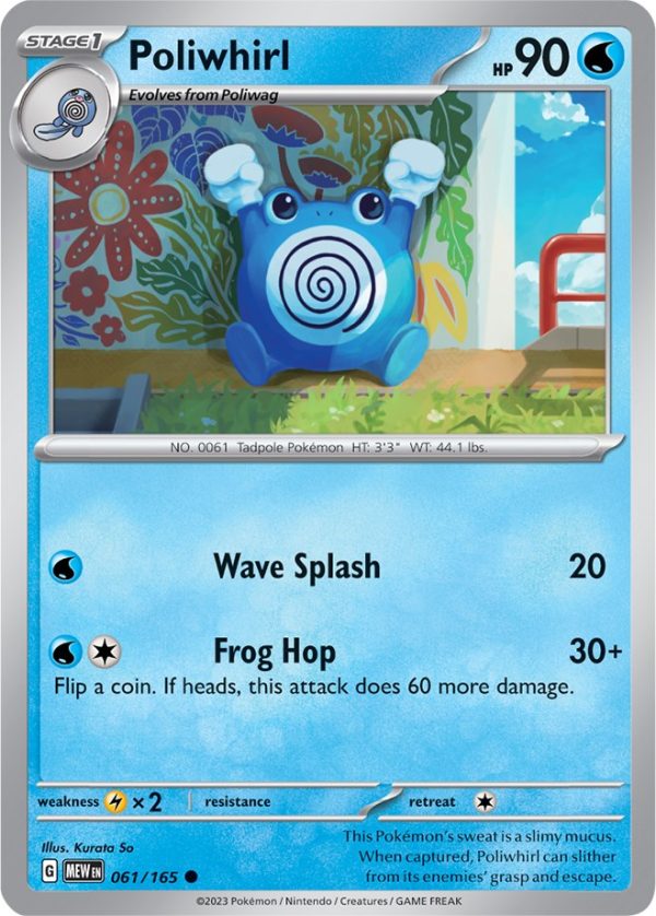 Poliwhirl (061 165) [Scarlet & Violet: 151] Hot on Sale