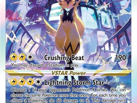 Zeraora VSTAR (GG43 GG70) [Sword & Shield: Crown Zenith] Online Hot Sale