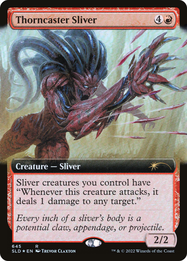 Thorncaster Sliver (Extended Art) [Secret Lair Drop Series] Online Hot Sale