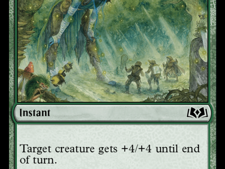 Titanic Growth [Wilds of Eldraine] Sale