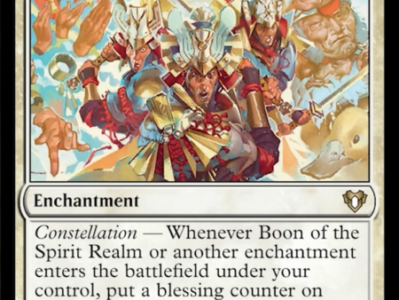 Boon of the Spirit Realm [Commander Masters] Online now