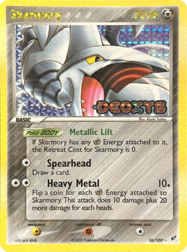 Skarmory (26 107) (Stamped) [EX: Deoxys] Online