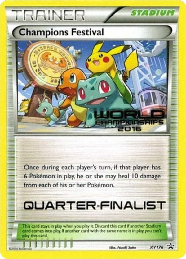 Champions Festival (XY176) (2016 Quarter Finalist) [XY: Black Star Promos] Fashion