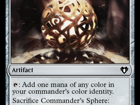 Commander s Sphere [Commander Masters] Fashion