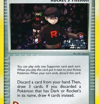 Rocket s Mission (88 109) (Stamped) [EX: Team Rocket Returns] For Cheap