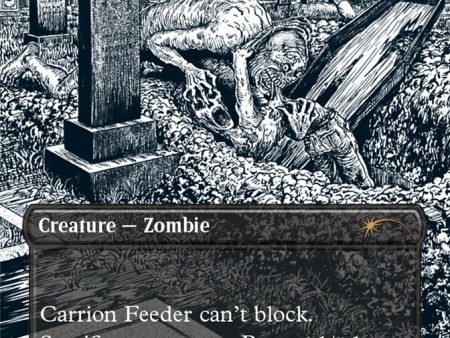 Carrion Feeder (Borderless Etched Foil) [Secret Lair Drop Series] Online Sale