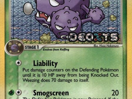 Weezing (51 107) (Stamped) [EX: Deoxys] For Cheap