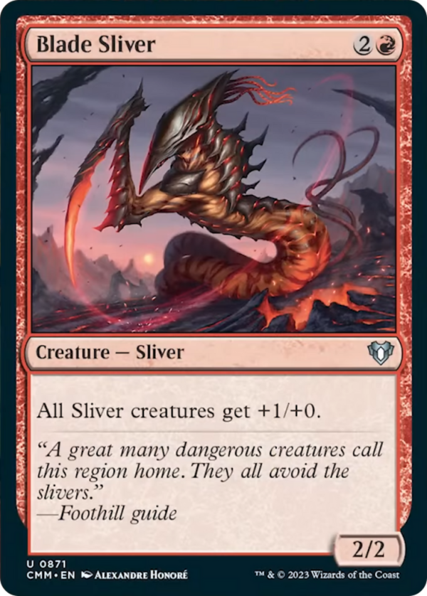 Blade Sliver [Commander Masters] For Discount