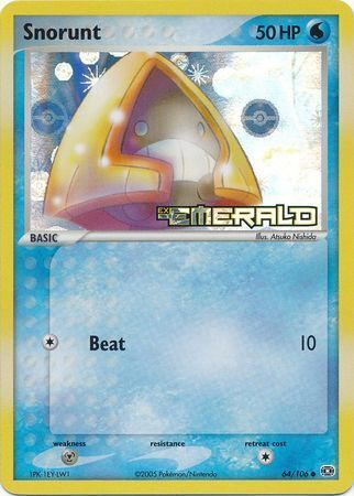 Snorunt (64 106) (Stamped) [EX: Emerald] Online