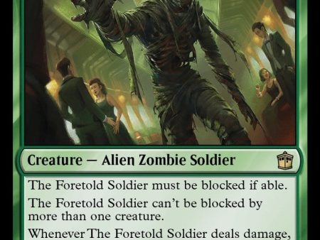 The Foretold Soldier (Surge Foil) [Doctor Who] Online Sale