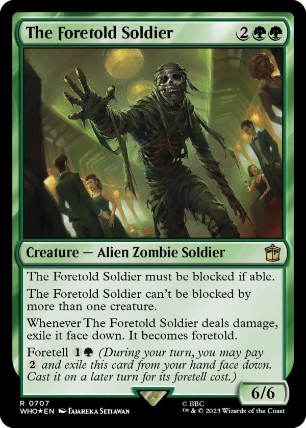 The Foretold Soldier (Surge Foil) [Doctor Who] Online Sale