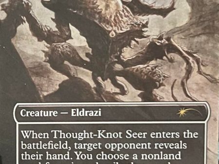 Thought-Knot Seer (720) (Borderless) [Secret Lair Drop Promos] For Discount