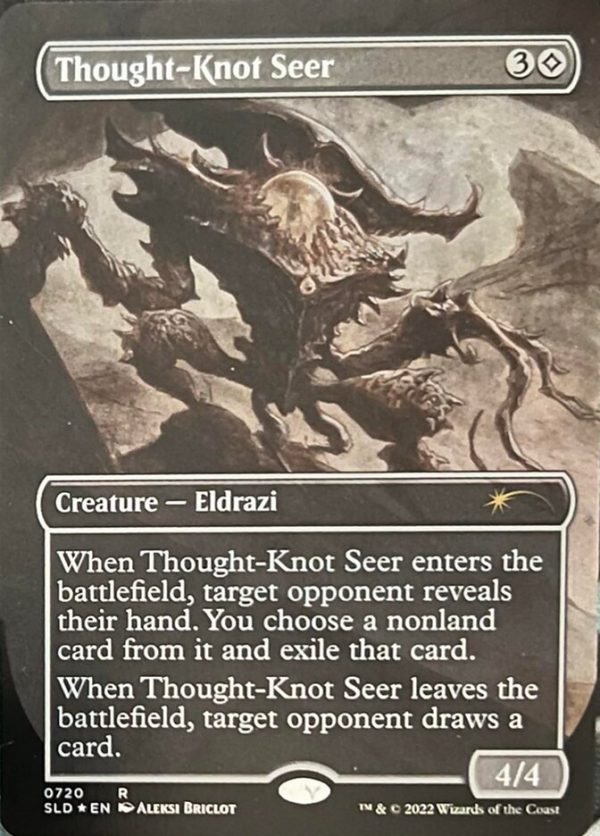 Thought-Knot Seer (720) (Borderless) [Secret Lair Drop Promos] For Discount