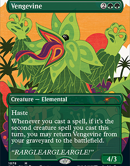 Vengevine (Borderless) [Secret Lair Drop Series] Online Sale