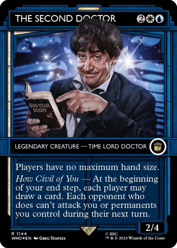 The Second Doctor (Showcase) (Surge Foil) [Doctor Who] Online now