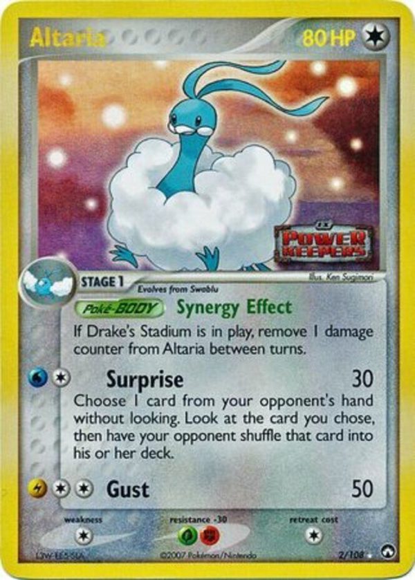 Altaria (2 108) (Stamped) [EX: Power Keepers] Online Sale