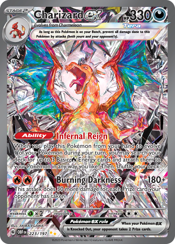 Charizard ex (223 197) [Scarlet & Violet: Obsidian Flames] Supply