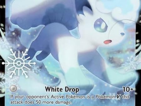 Alolan Vulpix V (033 195) (Holiday Calendar) [Sword & Shield: Silver Tempest] For Discount