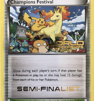 Champions Festival (XY91) (2015 Semi-Finalist) [XY: Black Star Promos] Fashion