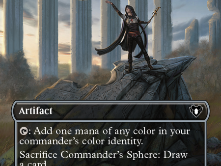 Commander s Sphere (Borderless Alternate Art) [Commander Masters] Hot on Sale