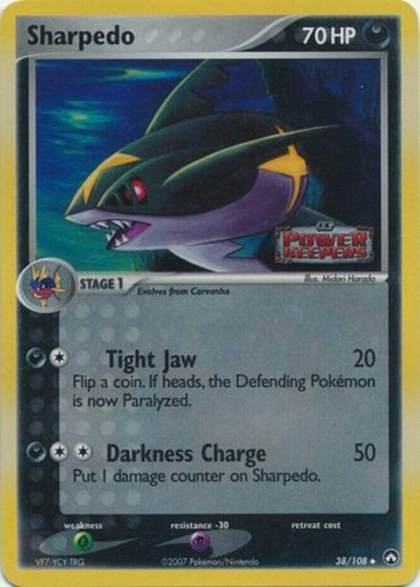 Sharpedo (38 108) (Stamped) [EX: Power Keepers] Online