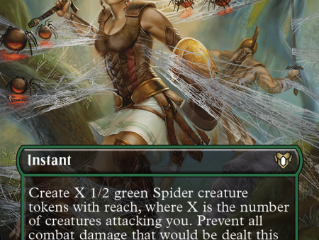 Arachnogenesis (Borderless Alternate Art) [Commander Masters] Online