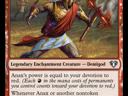 Anax, Hardened in the Forge [Commander Masters] on Sale