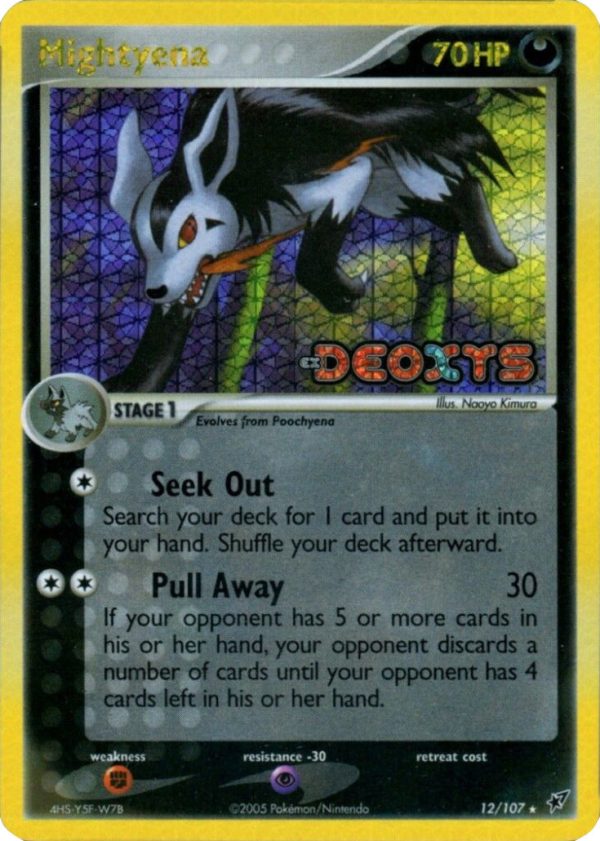 Mightyena (12 107) (Stamped) [EX: Deoxys] Cheap