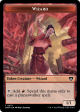 Chandra, Awakened Inferno Emblem    Wizard Double-Sided Token [Commander Masters Tokens] Sale