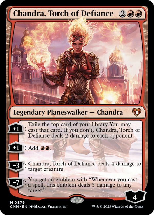 Chandra, Torch of Defiance [Commander Masters] Hot on Sale