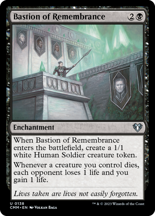 Bastion of Remembrance [Commander Masters] For Discount