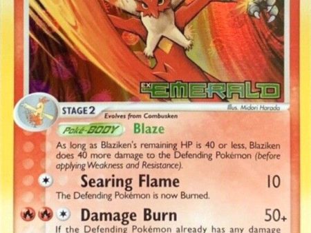 Blaziken (1 106) (Stamped) [EX: Emerald] Hot on Sale