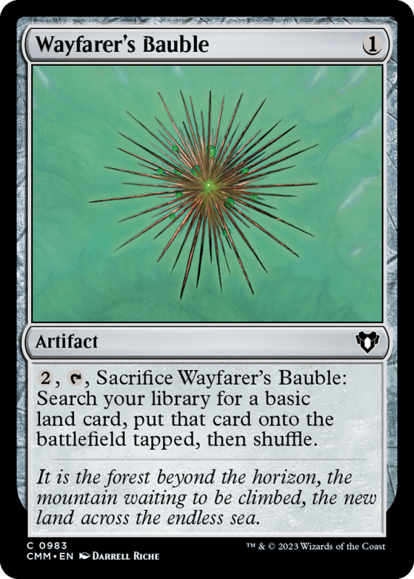 Wayfarer s Bauble [Commander Masters] Cheap