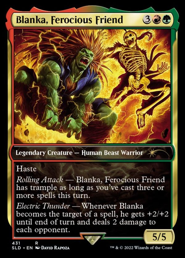 Blanka, Ferocious Friend [Secret Lair Drop Series] For Cheap