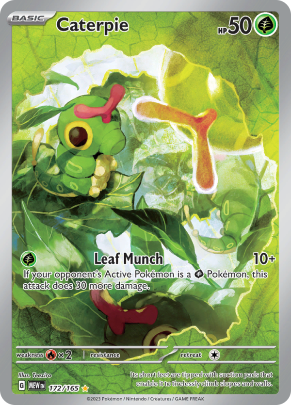 Caterpie (172 165) [Scarlet & Violet: 151] Fashion