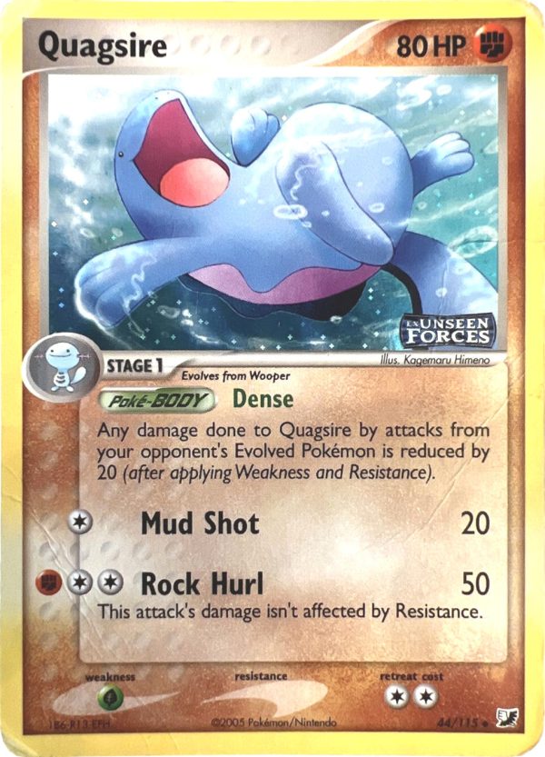 Quagsire (44 115) (Stamped) [EX: Unseen Forces] For Discount