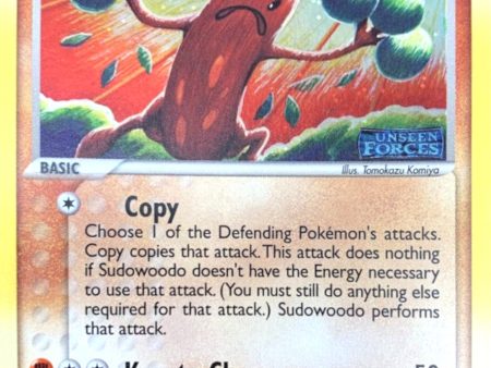 Sudowoodo (15 115) (Stamped) [EX: Unseen Forces] on Sale