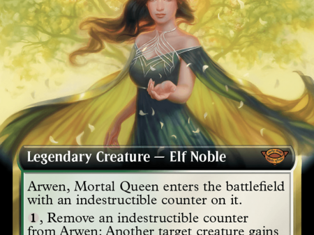 Arwen, Mortal Queen (Extended Art) (Surge Foil) [The Lord of the Rings: Tales of Middle-Earth] Online