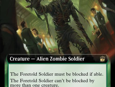 The Foretold Soldier (Extended Art) (Surge Foil) [Doctor Who] on Sale