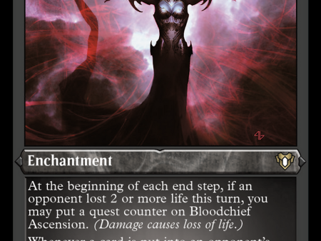 Bloodchief Ascension (Foil Etched) [Commander Masters] Supply