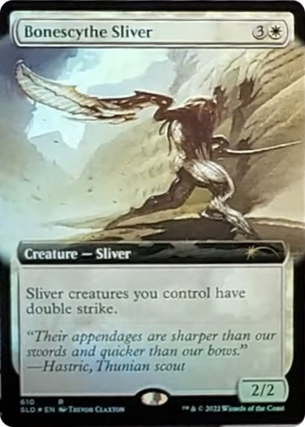 Bonescythe Sliver (Extended Art) [Secret Lair Drop Series] Sale