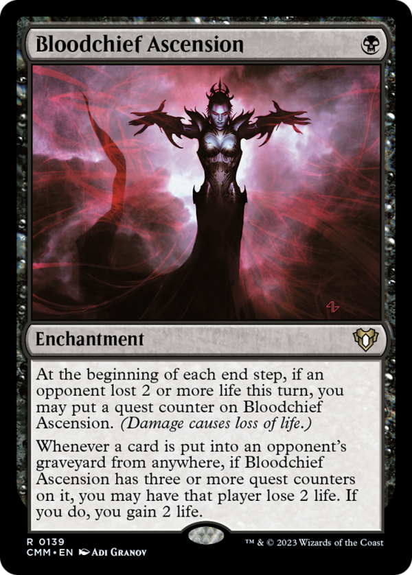 Bloodchief Ascension [Commander Masters] on Sale