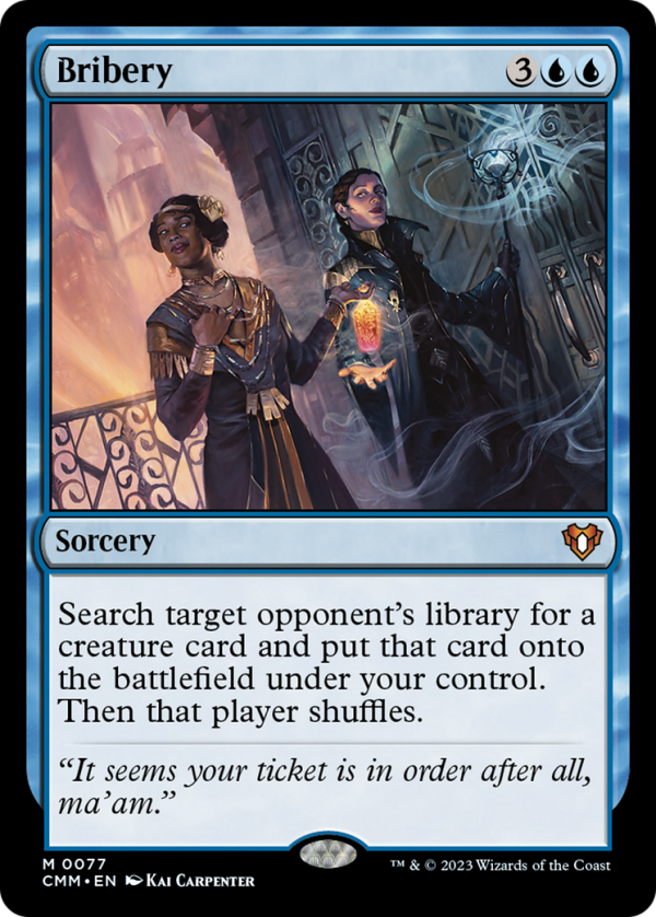 Bribery [Commander Masters] Sale