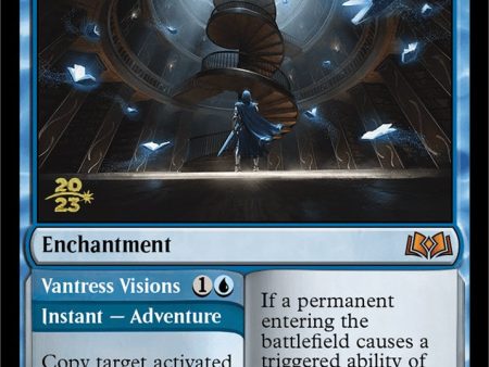 Virtue of Knowledge    Vantress Visions [Wilds of Eldraine Prerelease Promos] For Sale