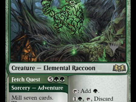 Bramble Familiar    Fetch Quest (Promo Pack) [Wilds of Eldraine Promos] For Discount