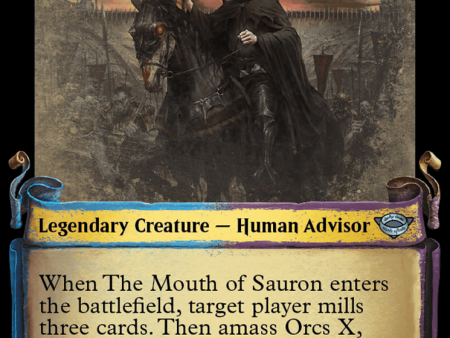 The Mouth of Sauron [The Lord of the Rings: Tales of Middle-Earth Showcase Scrolls] Cheap